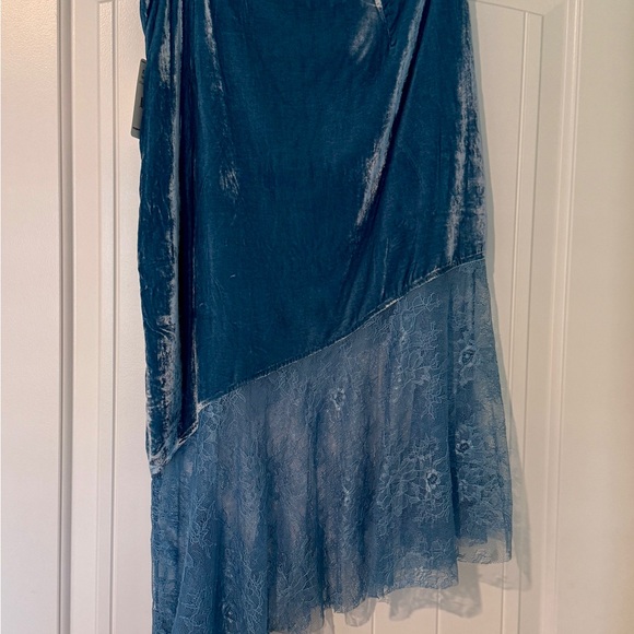 Free People Velvet/Lace Skirt - Picture 5 of 6